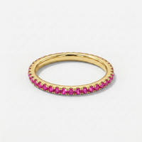 Bague Éternité Fuchsia - Soreli