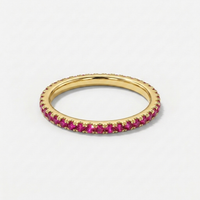 Bague Éternité Magenta - Soreli