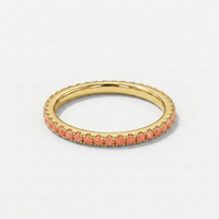 Bague Éternité Corail - Soreli